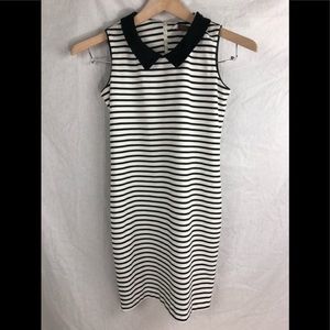 Madewell’s Folio sleeveless Peterpan collar dress